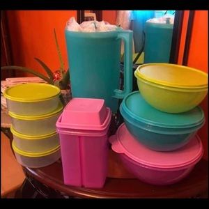 9pcs Tupperware set